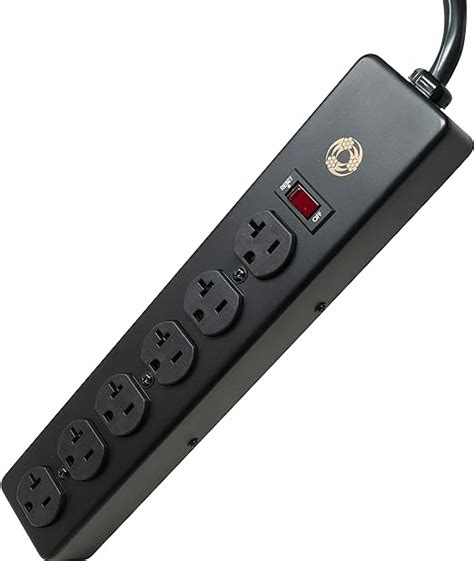 Southwire 5120 20 Amp Rated, 6 Outlet all Metal Power Strip with 